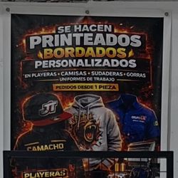 Printeados Personalizados Y Bordados 