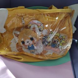 Aggretsuko Ita Tote Bag + Accessories
