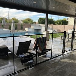 4’ Tall mesh Pool Fence