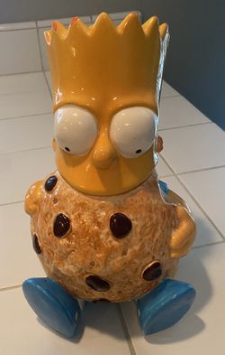 Vintage 1994 Bart Simpson cookie jar