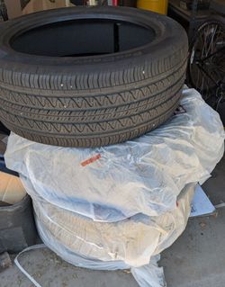 Tesla Y Continental ProContact RX 255/45R19 Tires Full Set of 4 Lightly Used