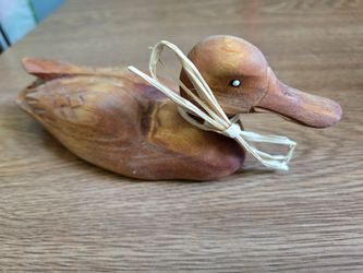 Wooden duck