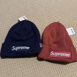 Navy and Maroon Supreme Beanies