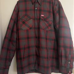 Dixxon Flannel Lined Jacket Size Men’s Large The Forge Flannel Great Condition!!