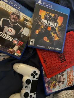 4 Ps4 Games + Controller all for $65