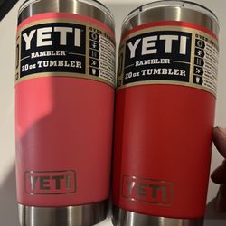 Yeti 20 Oz Tumbler ($30 Each)