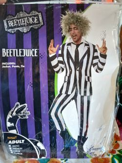 Beetle Juice Costume