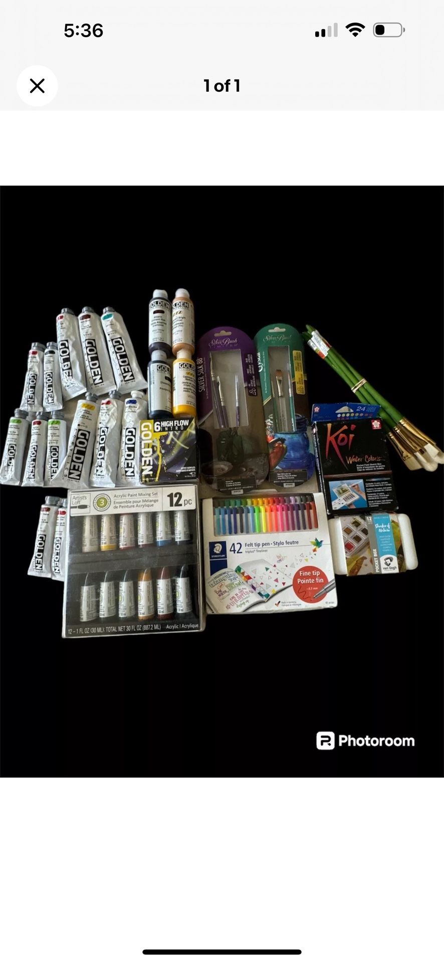 Acrylic paint bundle