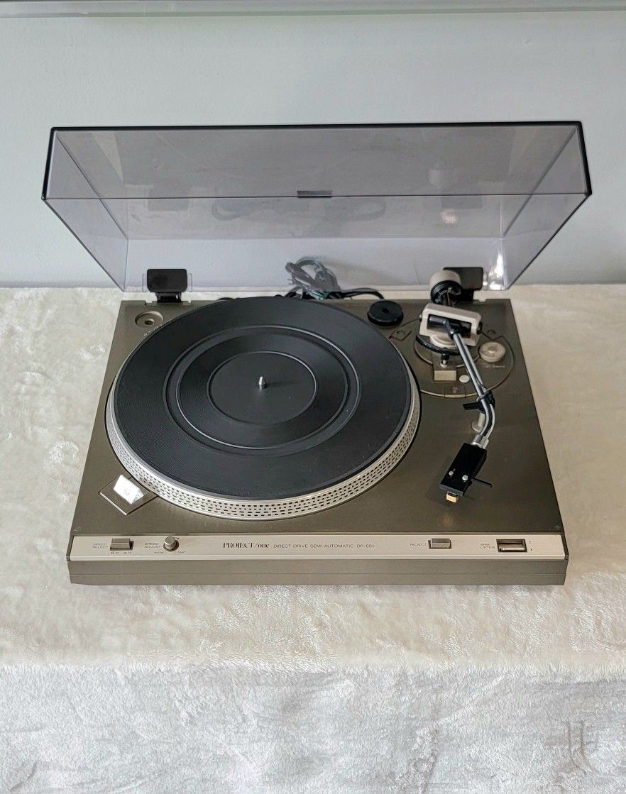 Project/One DR-661 Direct Drive Semi Automatic Vintage Turntable Phono Record Player