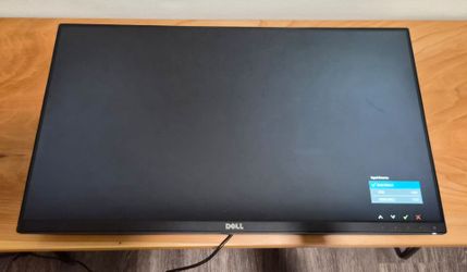 Dell 27" monitor (S2715H) + wall mount + cables