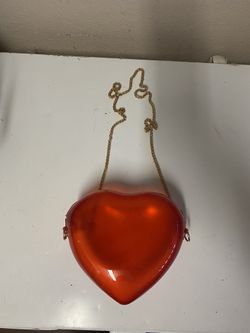 Clear Heart Bag