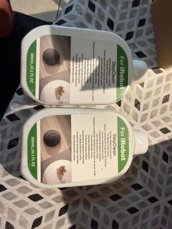 2 Pack Floor Cleaning Solution for Roomba Plus 405 505 Max 705 Combo Robot, Mopping Concentrate for iRobot Roomba, Residue & Streak Free, Pet Safe, De