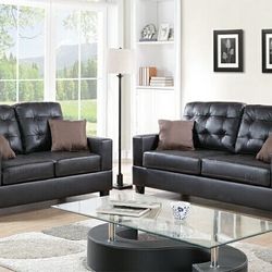 2 Pcs Sofa Set 3 Different Colors