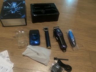 NurLux Professional Hair Clipper and Trimmer Set