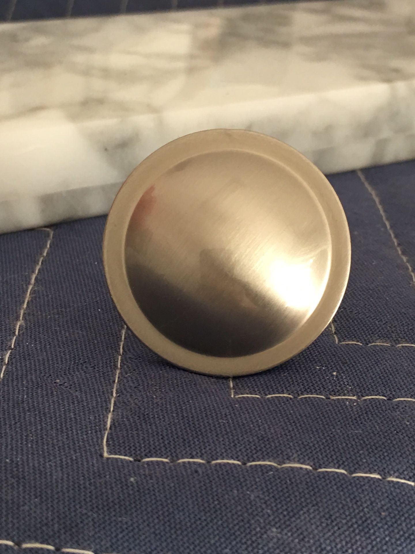 Brushed nickel cabinet knobs