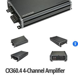 Kicker Amplifier 360.4 For Speakers