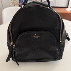 Kate Spade Black Backpack 