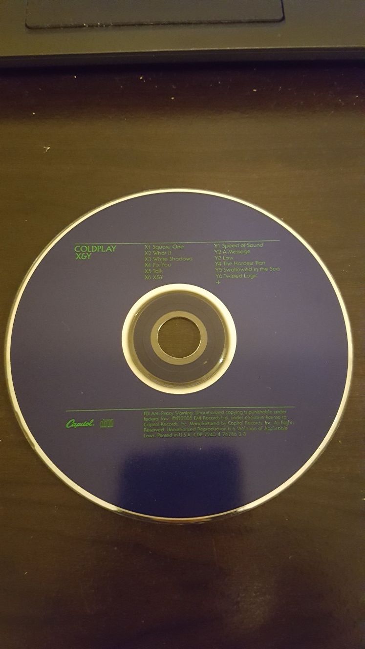 X&Y - Coldplay (CD, Jun-2005, Capitol)