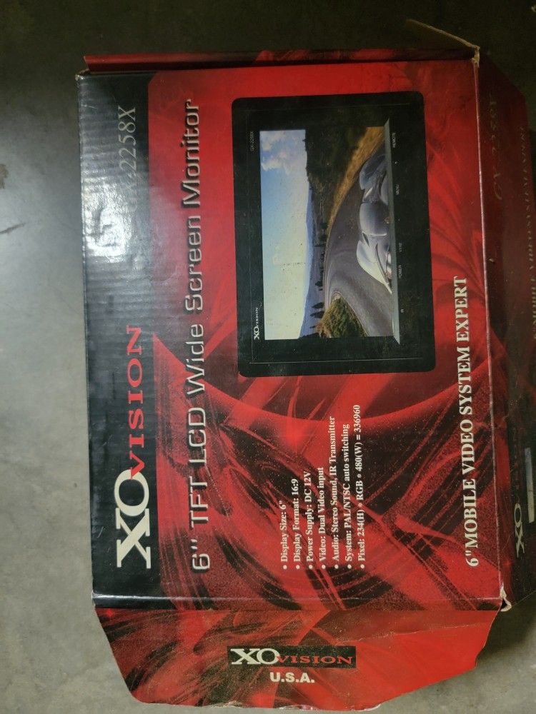 6 Inch Lcd Wide Screen Monitor