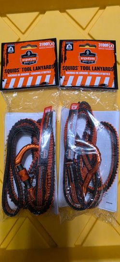 Ergodyne squids tool lanyards  new