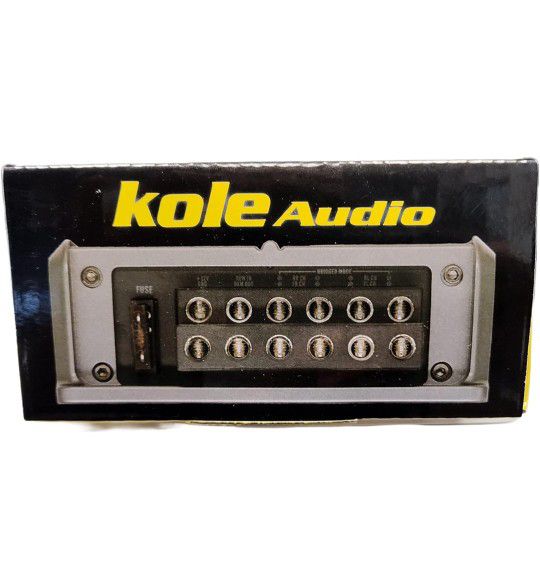 Kole Audio KP2000.4D Compact 4 Channel Car Audio Amplifer, Full Range Mosfet 2000W Peak 4 Ch Class D Amp

