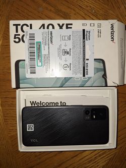 Two Tcl Xe 40 Verizon Phines Brand New With Mins Cards 