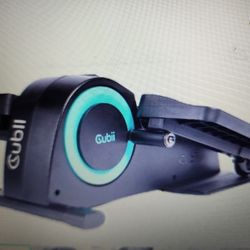 Cubic F3A2 Under Desk Elliptical with Built In Display Monitor 