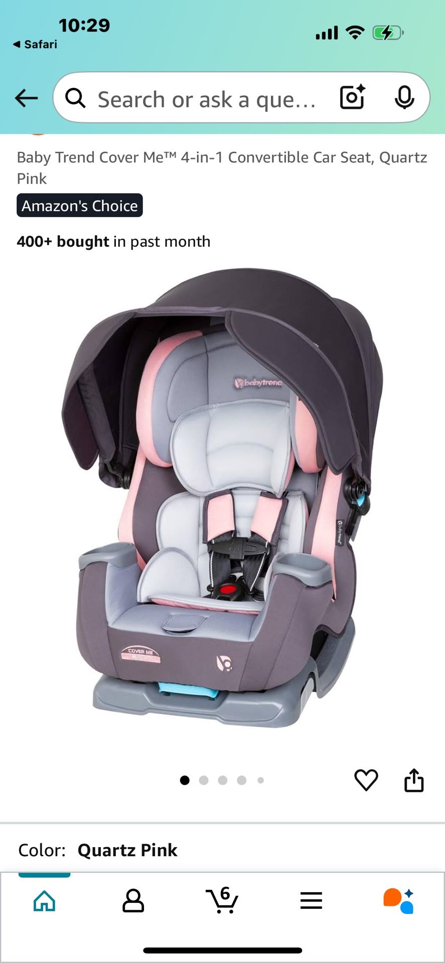 Baby Trend 4 in 1 Car seat