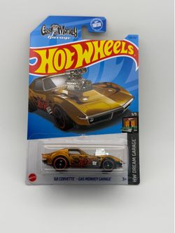 Hotwheels 68 corvette gas monkey STH