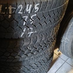 Lt 245/75/17 Set Of 4 Good Tread $350 Installation Available $50 All 4