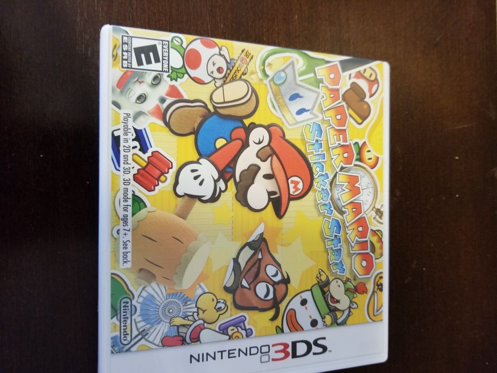 Paper Mario "Sticker Star" (3DS)