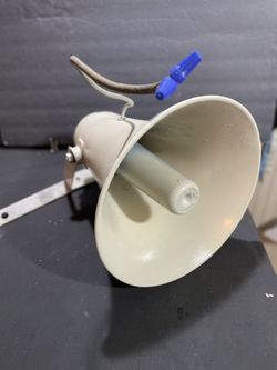 Indoor Outdoor PA Loud Speaker Horn 13 Inch Waterproof Tested, And Is Working