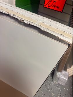 4 cases $120/White 24 in. x 24 in. Matte Porcelain Floor and Wall Tile (11.64 sq. ft./Case)
