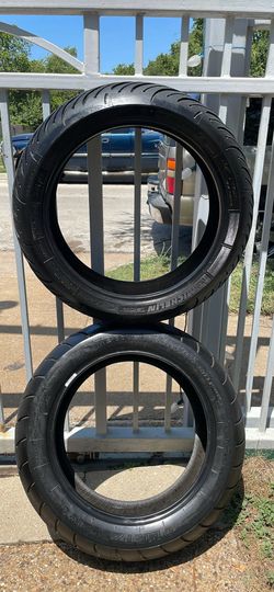 Bike tires front and back