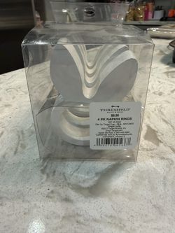 Threshold target Bunny 4pk napkin ring. Brand new 