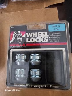 gorilla wheel locks 7/16