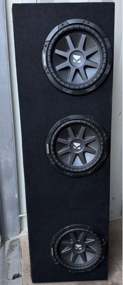 3 10” kickers