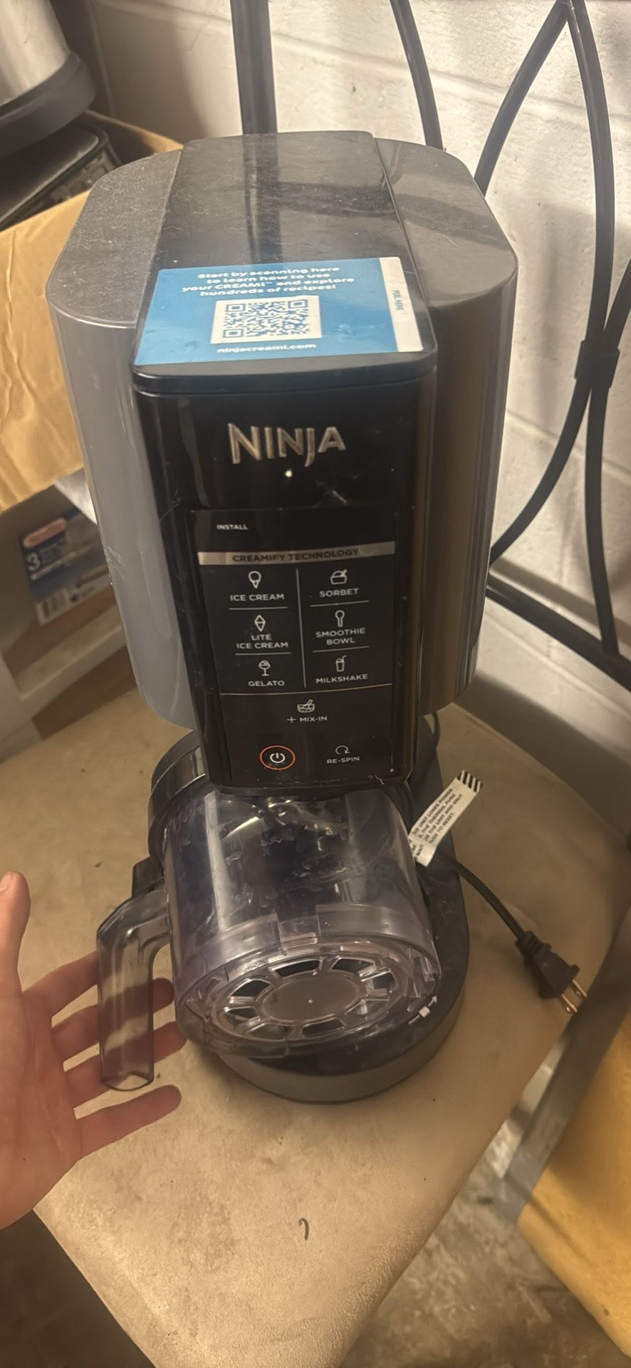 NINJA CREAMI ICE CREAM MAKER