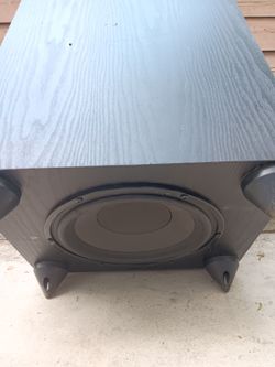Bass stereo subwoofer onkyo