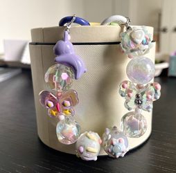 Handmade Key Chain, Bag Charm, Car Charm