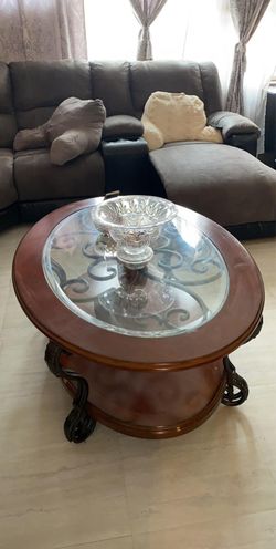 Glass Top Coffee Table