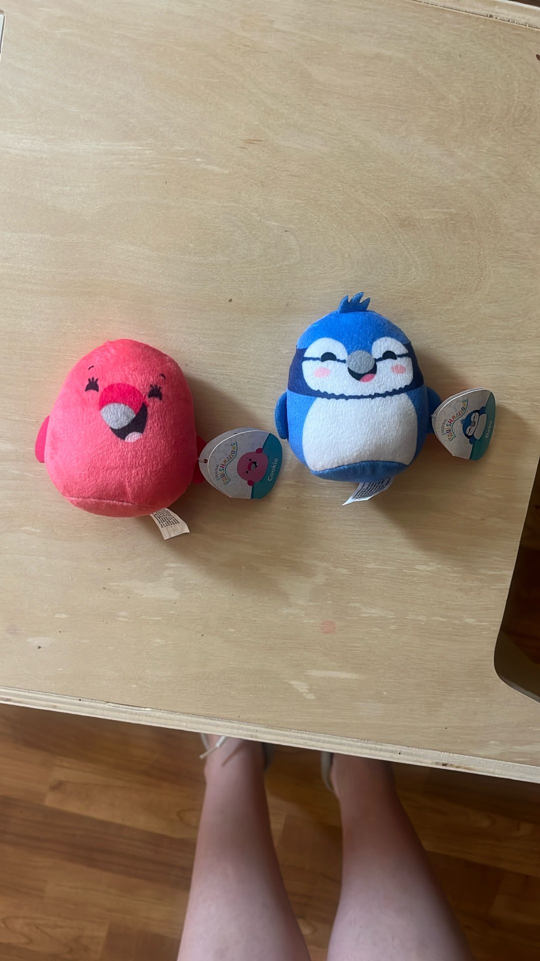 babs and cookie squishmallow happy meal toys (FOR SPENCER)