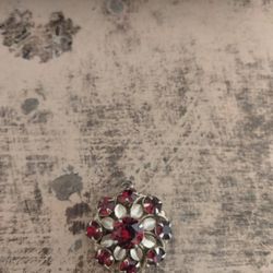 Vintage Necklace Garnet Pendant $50. o.b.o.