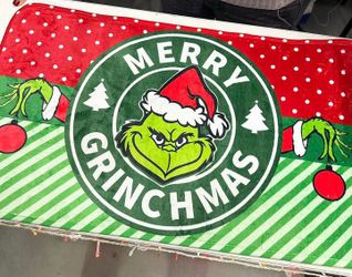 Grinch Bathroom Foam Rug $10