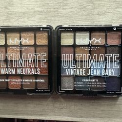 NYX Eyshadow Palettes 
