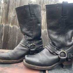 Vintage Frye Harness Boots Made In USA Women’s Size 7.5
