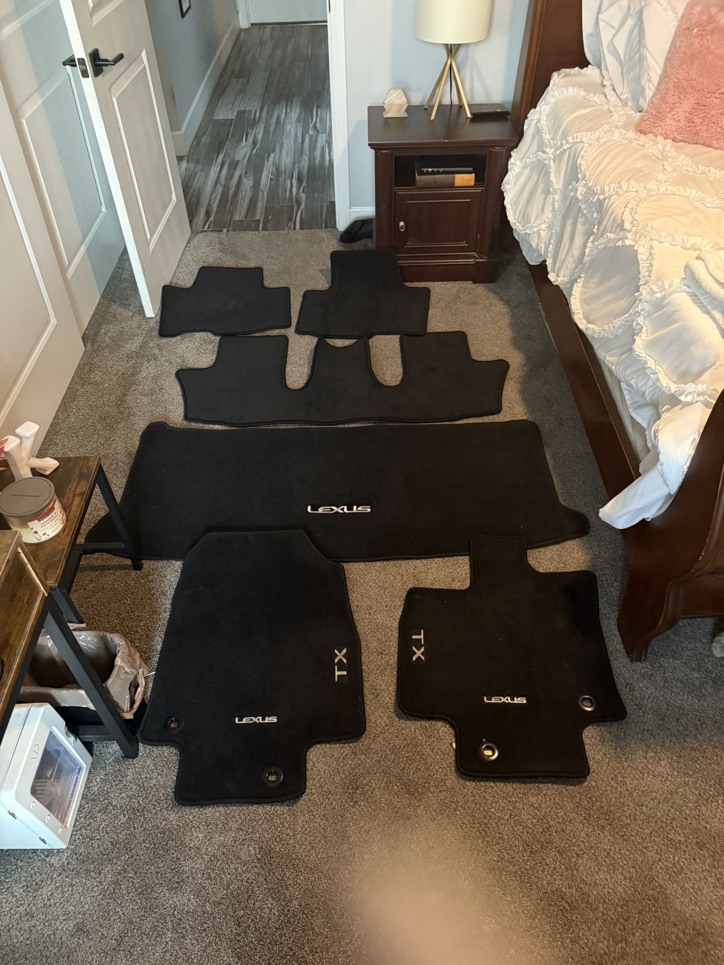 Full Set Of Car Mats for 2025 Lexus TX 350 Luxury