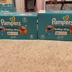 Unopened diapers