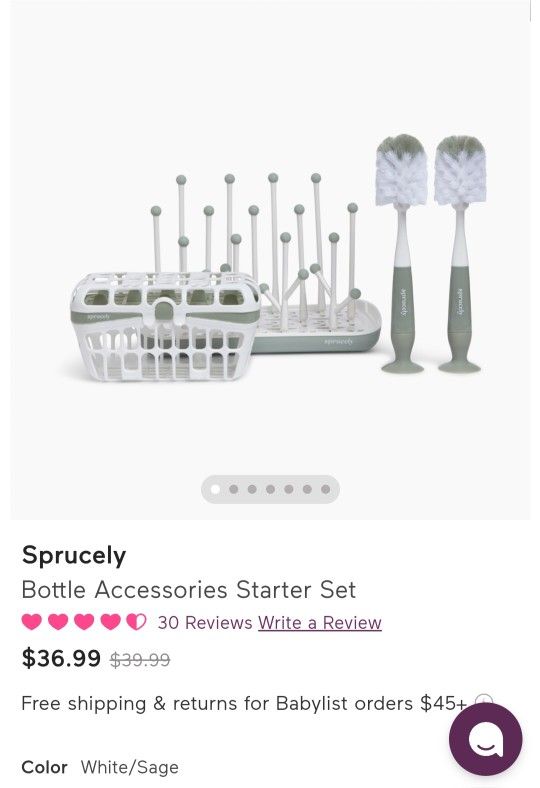 Sprucely Bottle Drying Rack (New)