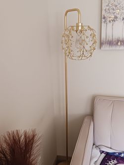 Gold diamond light stand